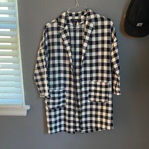 Forever XXI checkered jacket